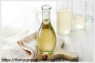 Cách thông cống nghẹt bằng giấm