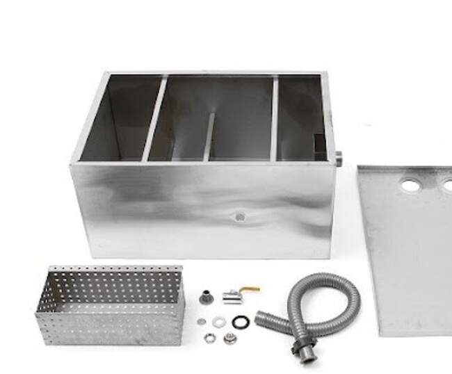 Bể t&aacute;ch mỡ tr&aacute;nh t&igrave;nh trạng nghẽn bồn rửa ch&eacute;n