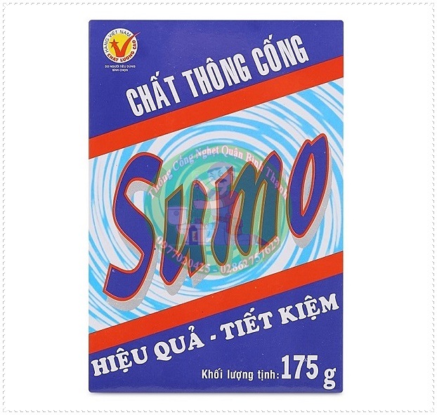 Bột thông cống Sumo.