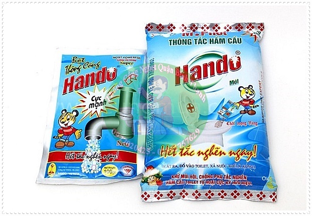 Bột thông cống Hando