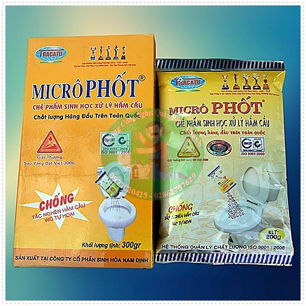 Bột thông cống Microphot.