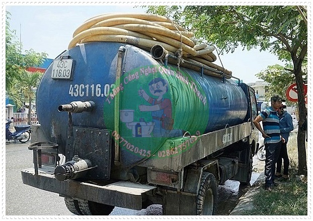 Các bước tiến hành hút hầm cầu