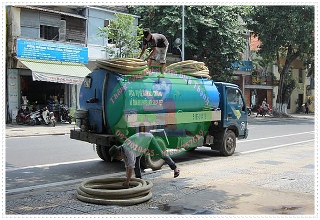H&uacute;t hầm cầu khi hầm c&ograve;n chưa đầy