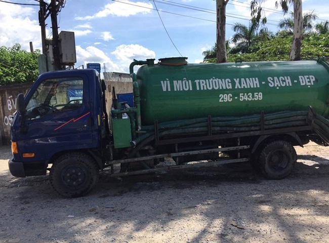 Dịch vụ cho thuê xe bồn chở bùn vi sinh quận 10 chất lượng